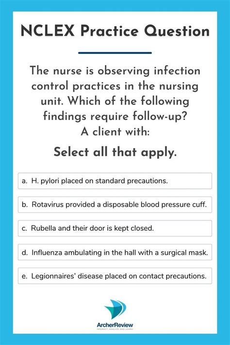 Desired Outcome Within 4 hours of nursing interventions, the patient will have a stabilized temperature within the normal range. . Infectious disease nclex questions quizlet